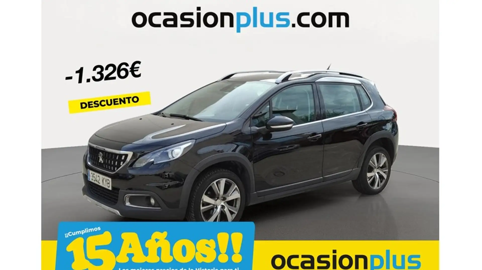Peugeot 2008 1.5 BlueHDI S&S Allure 100 Noir - 1