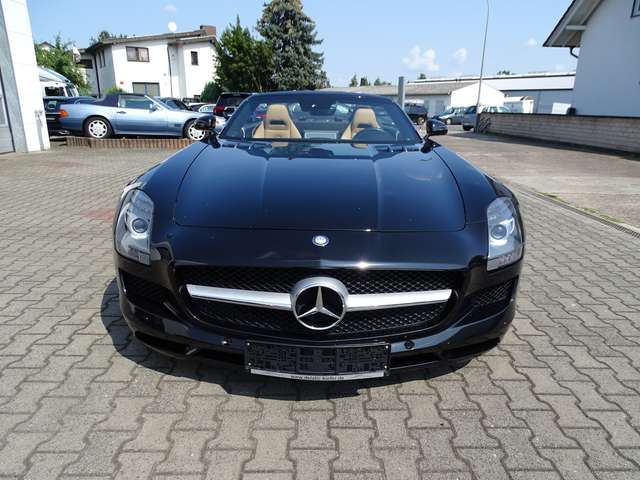 Mercedes-Benz SLS Roadster Leder Exclusiv - Beige Zierel.-Paket in C