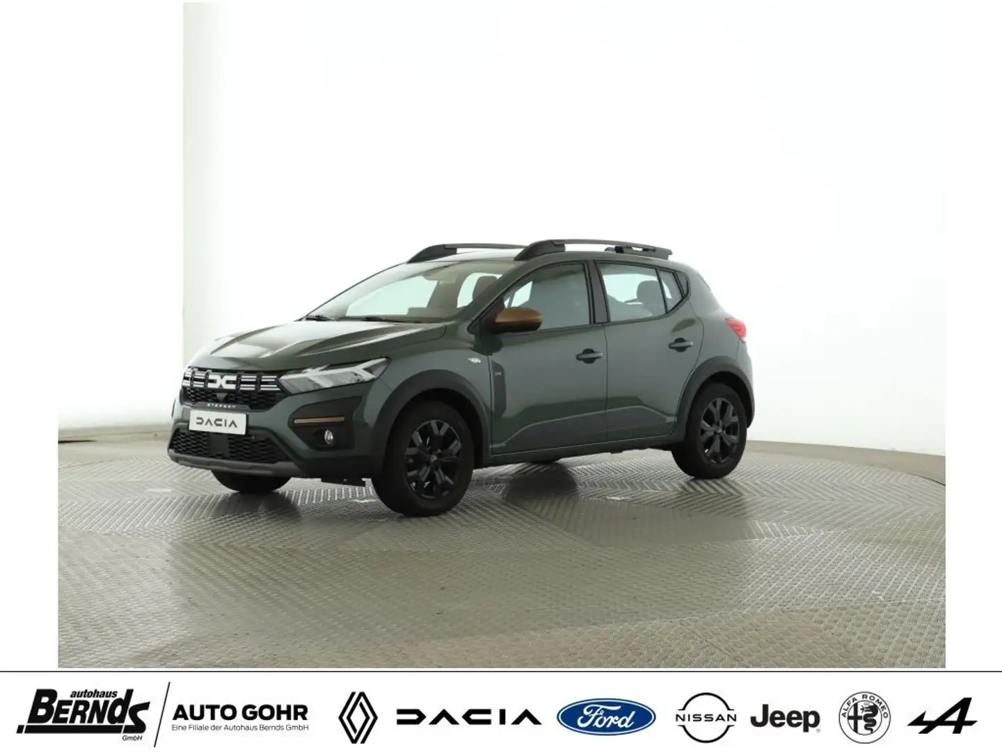 Dacia Sandero Stepway TCe 100 ECO-G Extreme+ KLIMAAUTOM. CITY-P. Зелёный - 1