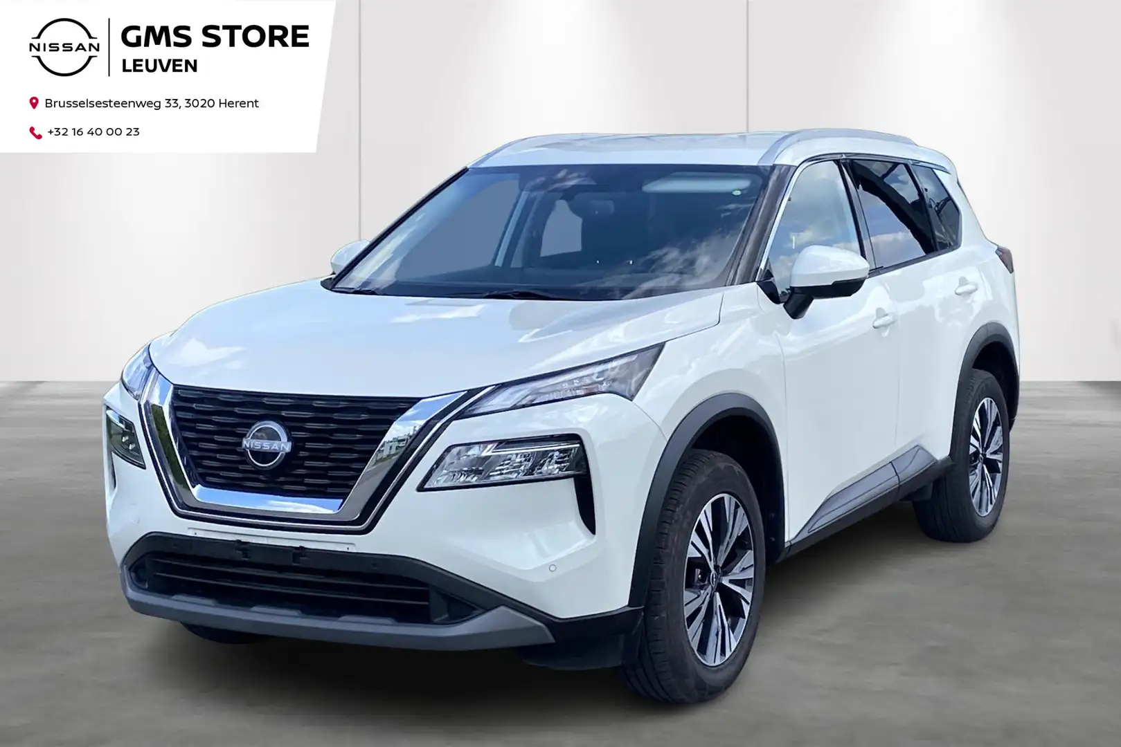 Nissan X-Trail Mild-Hybrid 7-Zit 360°cam Navigatie Carplay Airco Blanc - 1