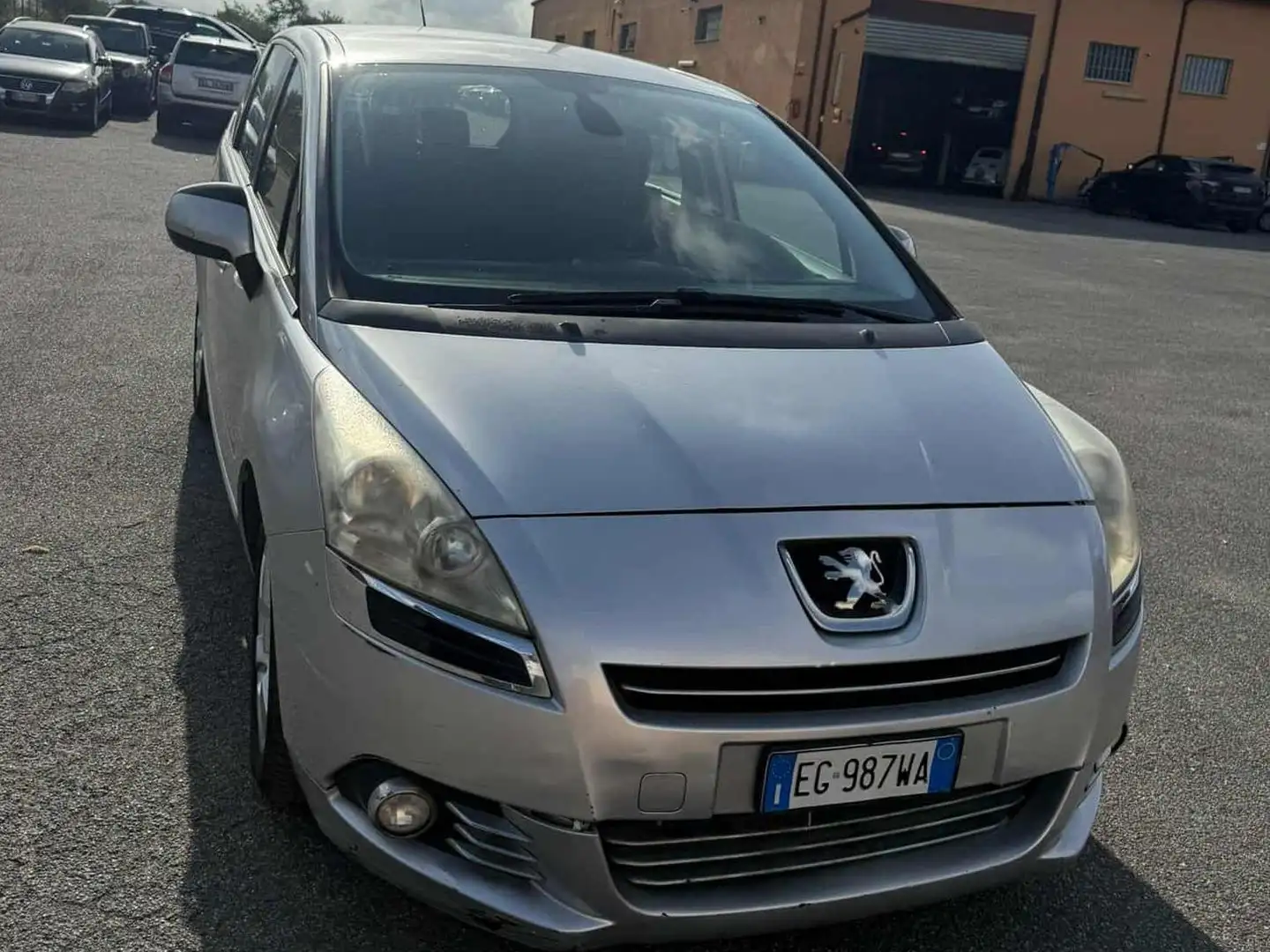 Peugeot 5008 5008 I 2009 2.0 hdi 16v Business Argento - 1