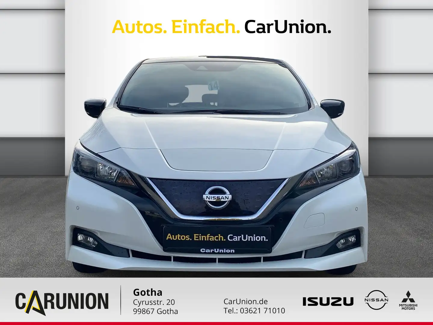 Nissan Leaf N-Connecta inkl. Batterie 40kWh Weiß - 2