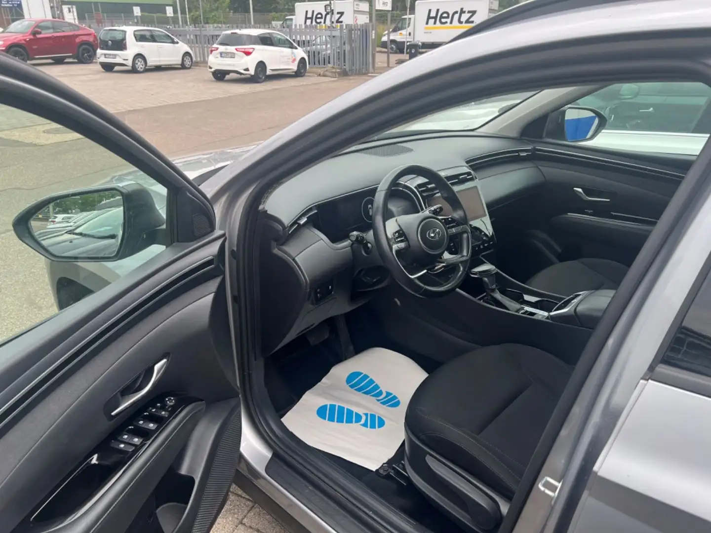 Hyundai TUCSON Select Mild-Hybrid 4WD GARANTIE-TÜV-SERVI Argent - 2
