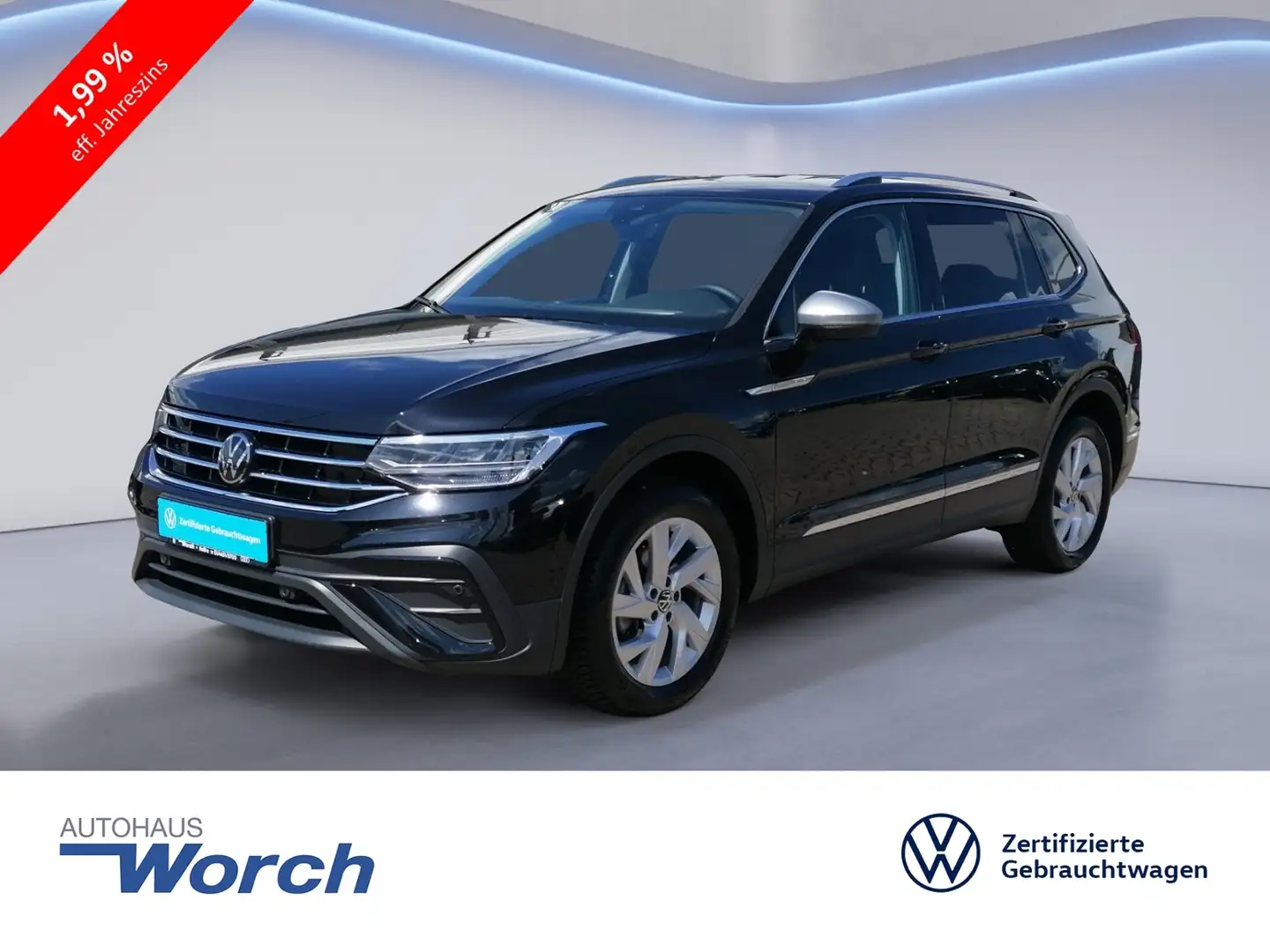 Volkswagen Tiguan Allspace 1.5 TSI DSG Life AHK+LED+NAVI Schwarz - 1