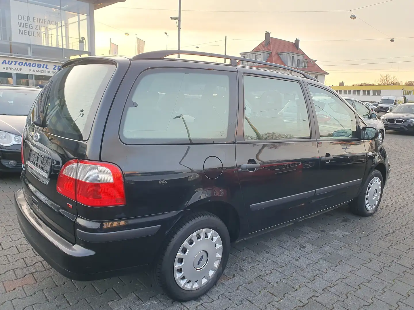Ford Galaxy 1. Hand+7 Sitzer+KLIMA+NAVI Negro - 2