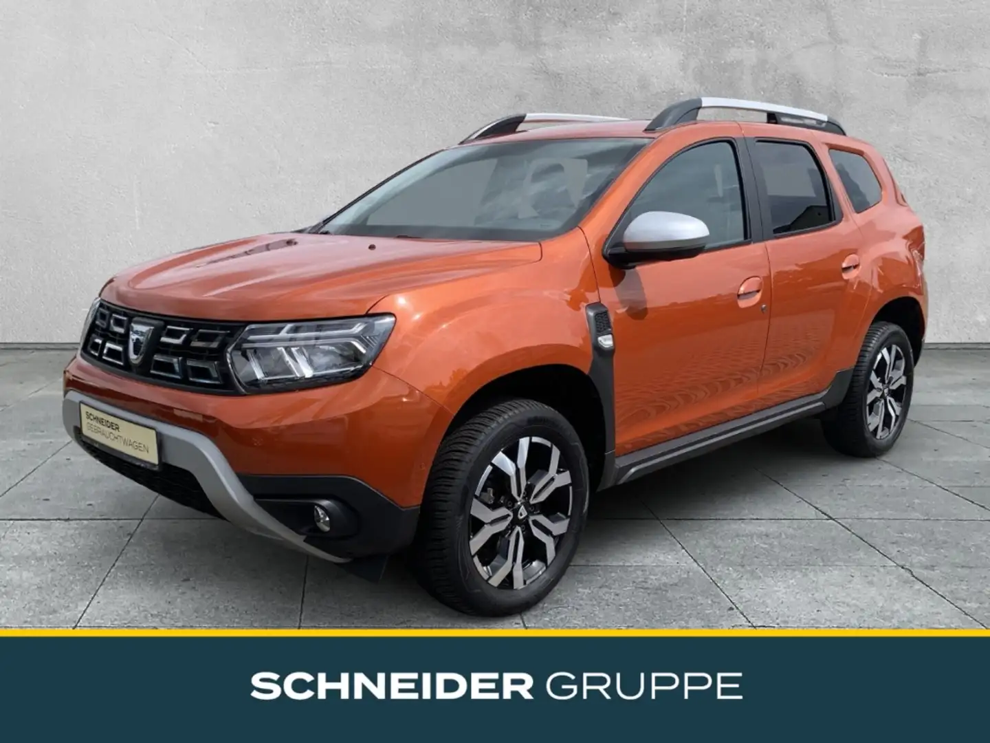 Dacia Duster PRESTIGE PLUS BLUE dCi 115 SHZ+NAVI+PDC Orange - 1