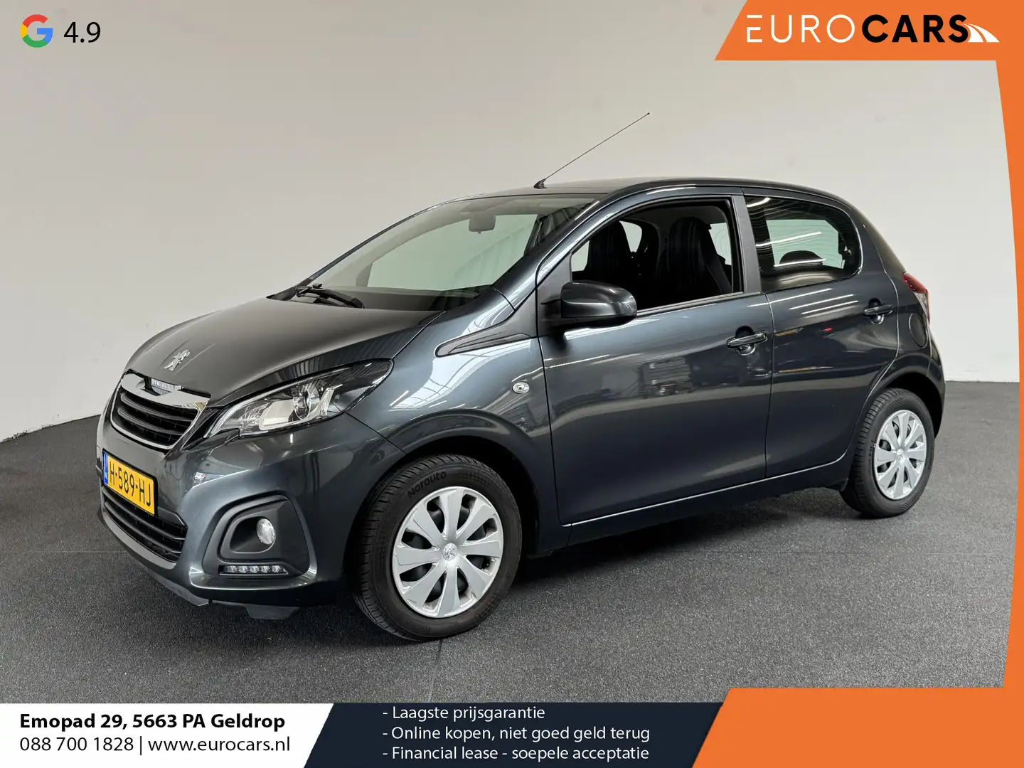 Peugeot 108 1.0 e-VTi Active | Airco | Bluetooth | Led Gris - 1