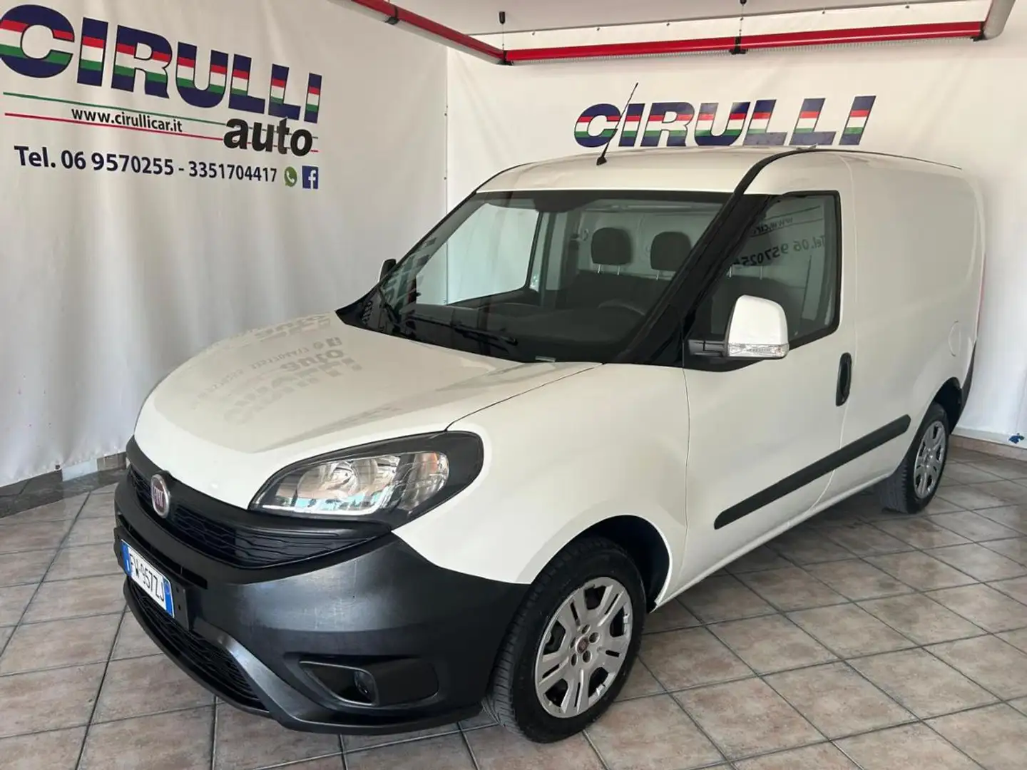 Fiat Doblo Doblò 1.3 MJT 95cv  Cargo  SX 3 Posti Blanc - 1