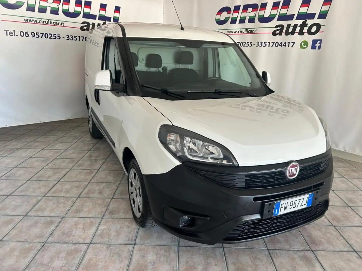 Fiat Doblo Doblò 1.3 MJT 95cv  Cargo  SX 3 Posti Blanc - 2