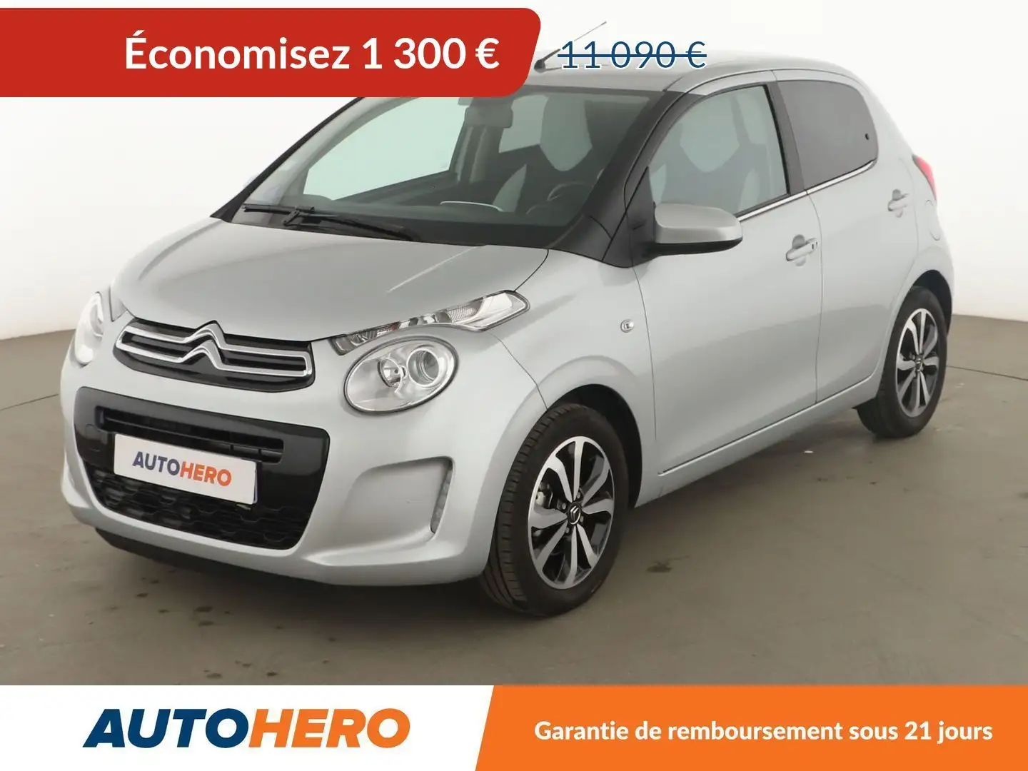 Citroen C1 1.0 VTi Shine Gris - 1