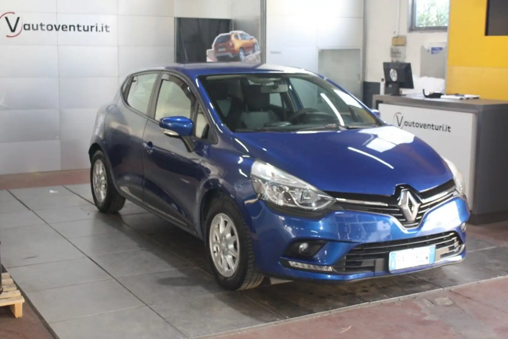 Renault Clio dCi 8V 90 CV 5 porte *Garantita 12 Mesi" Blauw - 1