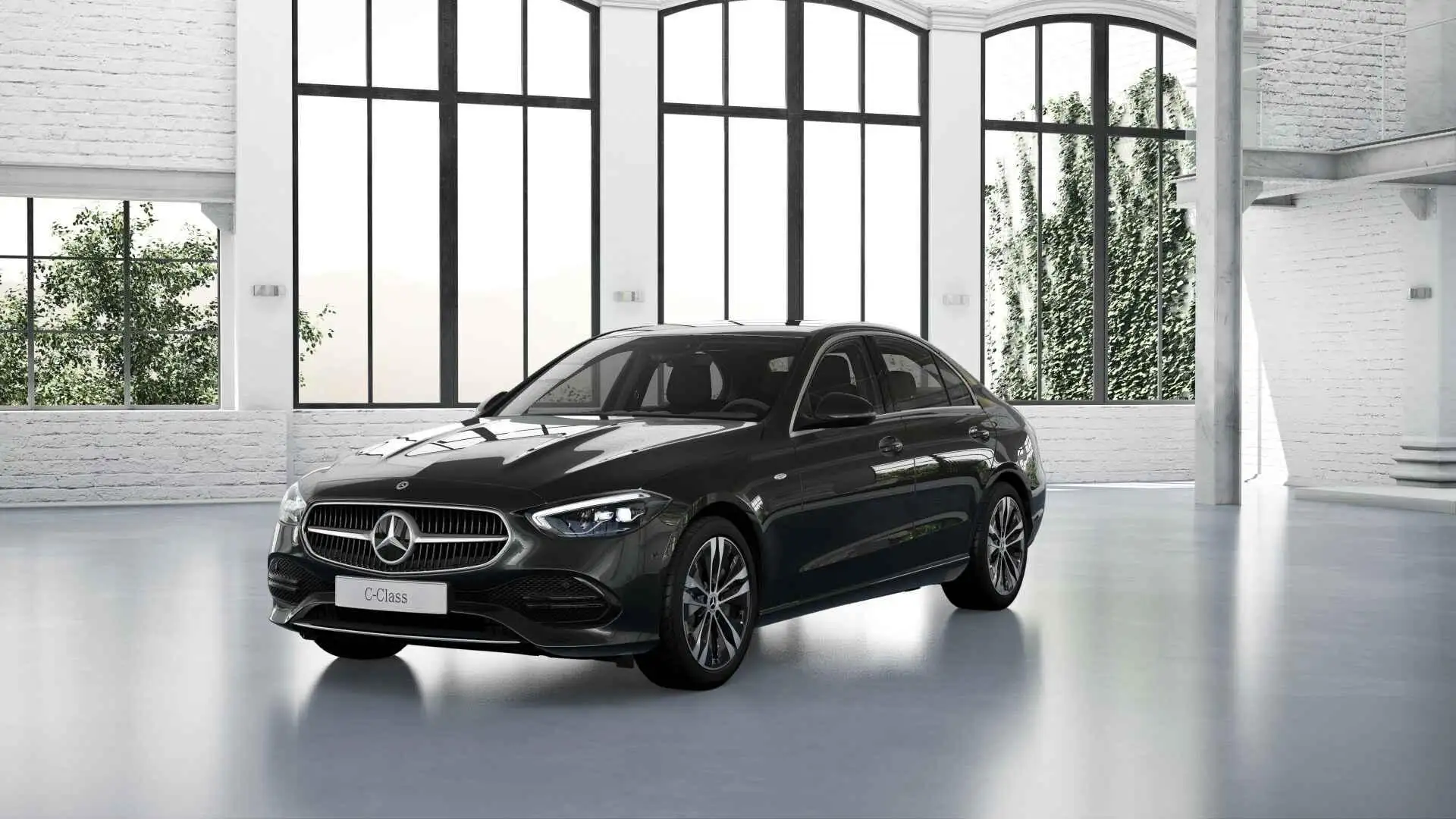 Mercedes-Benz C 300 Limousine 300e Business Solution Luxury Gris - 1