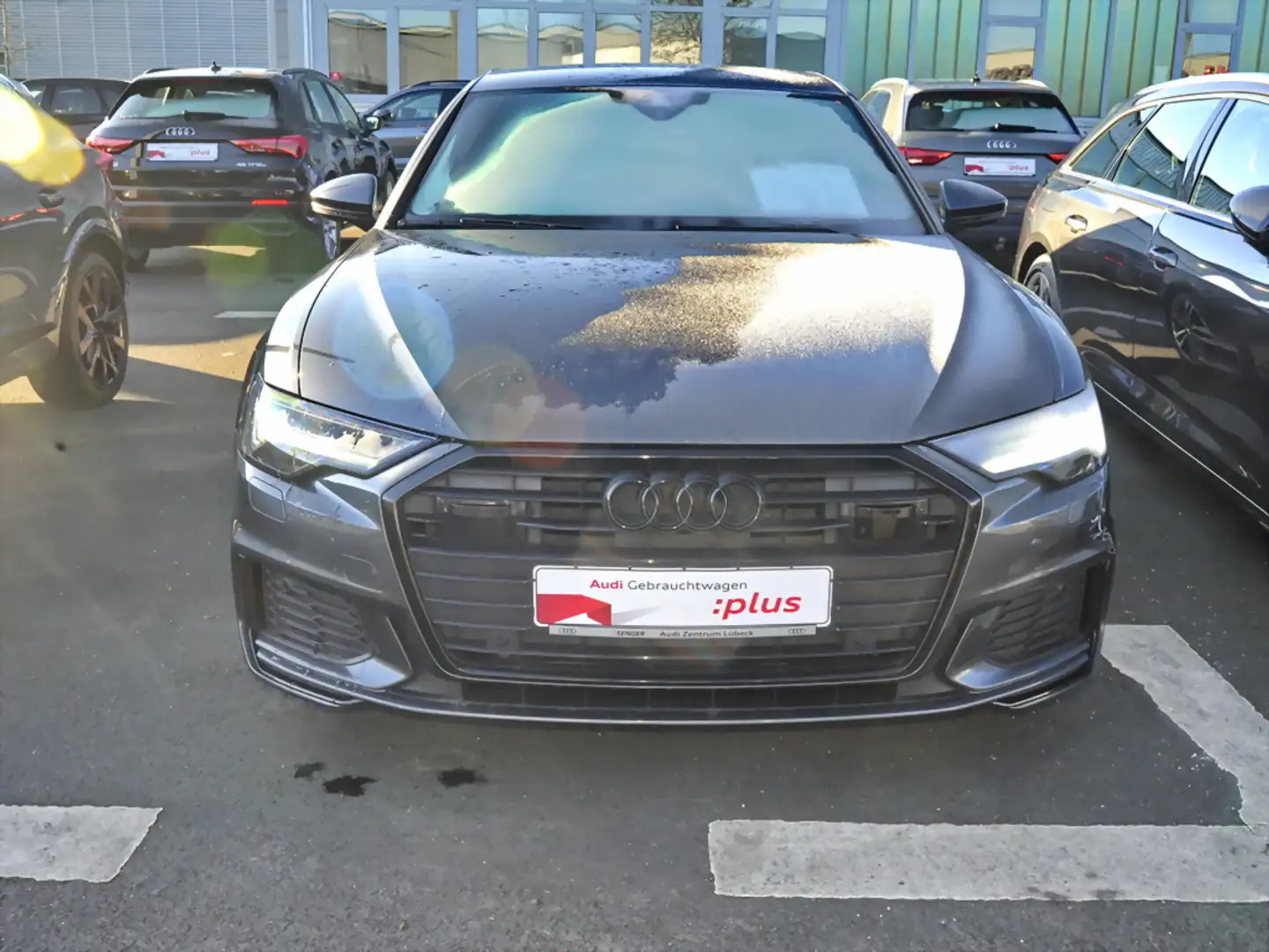 Audi A6 40 TDI sport S line HD-Matrix Standh. Memory Gris - 2