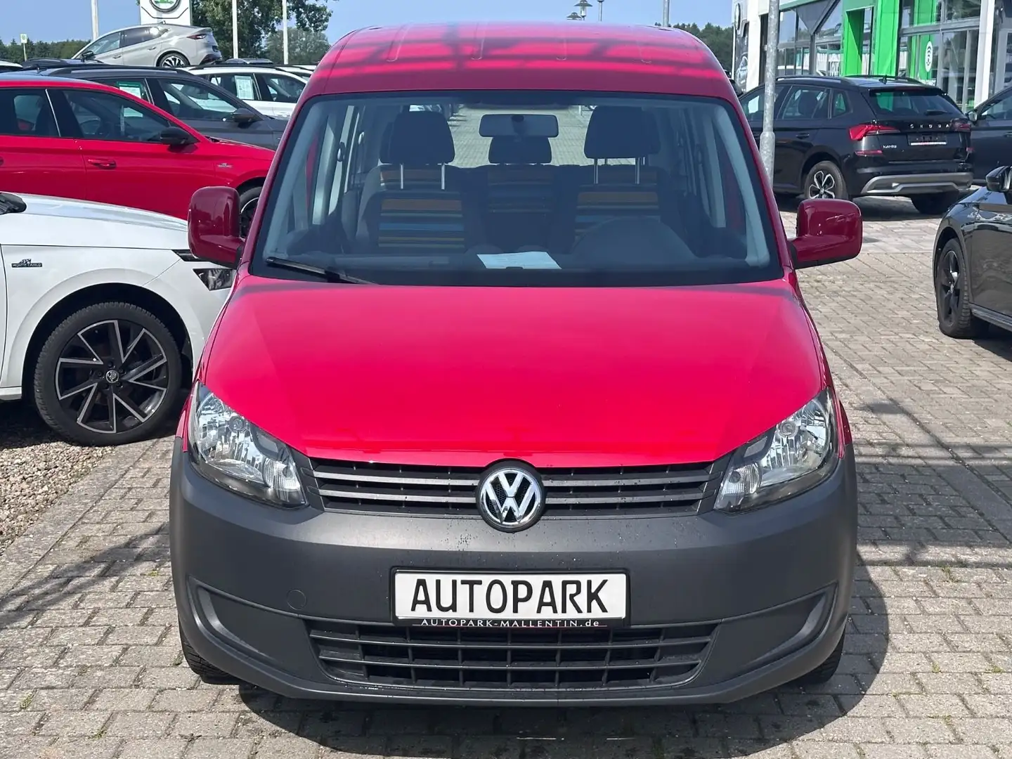 Volkswagen Caddy Kasten/Kombi JAKO-O BiFuel*NAVI*1.HAND* Red - 2