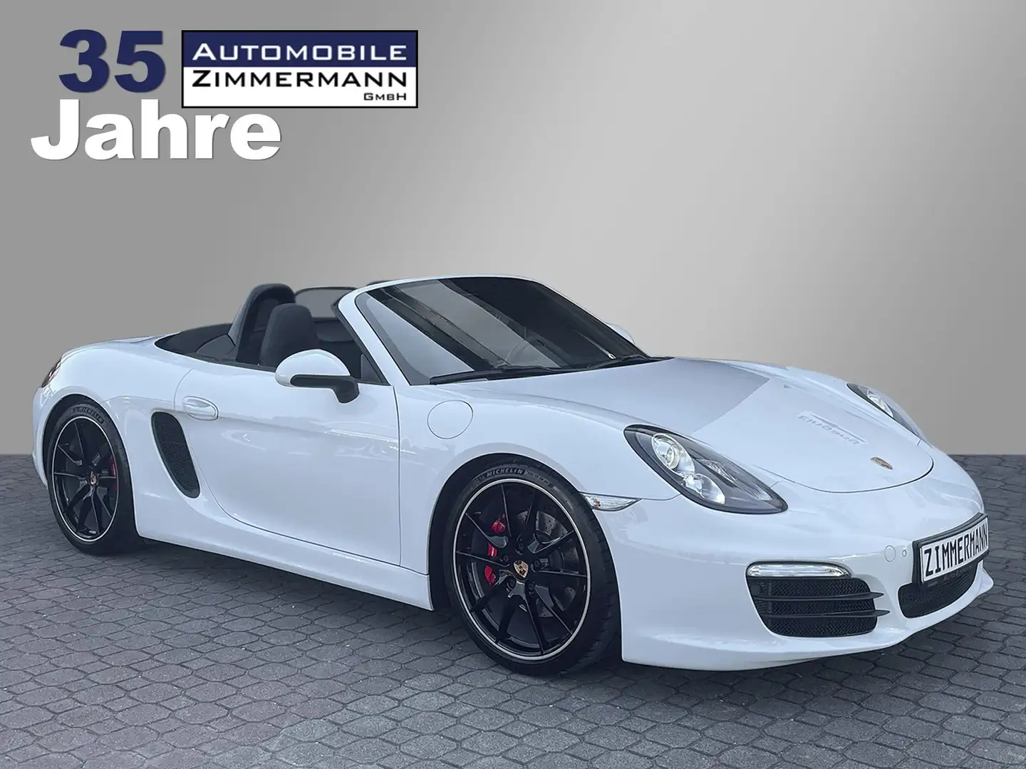 Porsche Boxster 981 Boxster S*PDK*BOSE*Tempo*2.Hand*Scheckheft* Weiß - 2