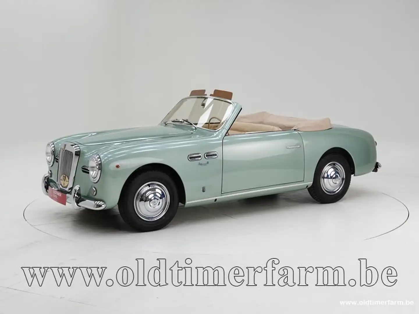 Oldtimer SiataDainaTrasformabileStabilimenteFarina'52CH0168 Verde - 1
