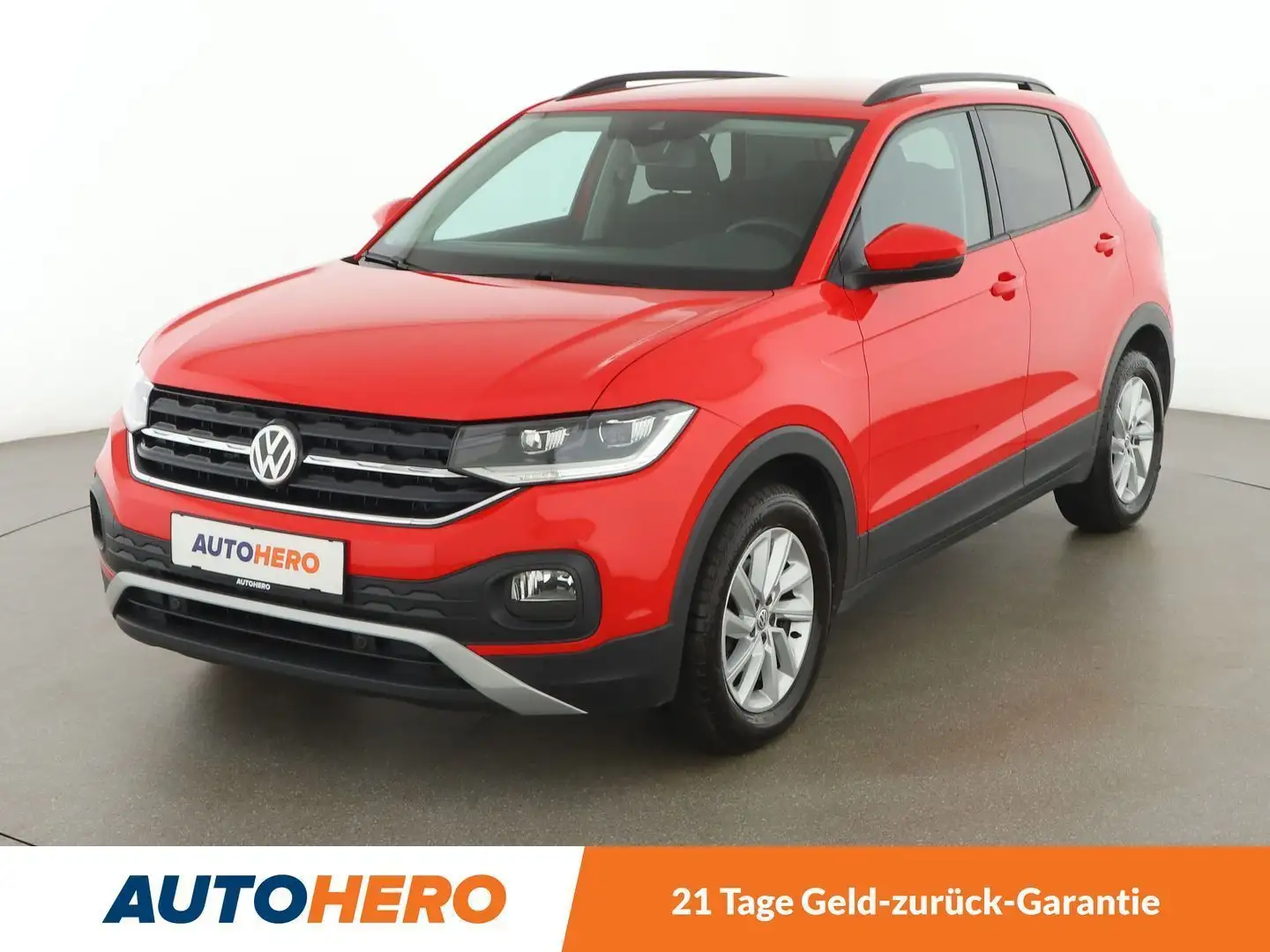 Volkswagen T-Cross 1.0 TSI Life *LED*TEMPO*PDC*SPUR*TOT*KLIMA*BT*ALU* Rot - 1