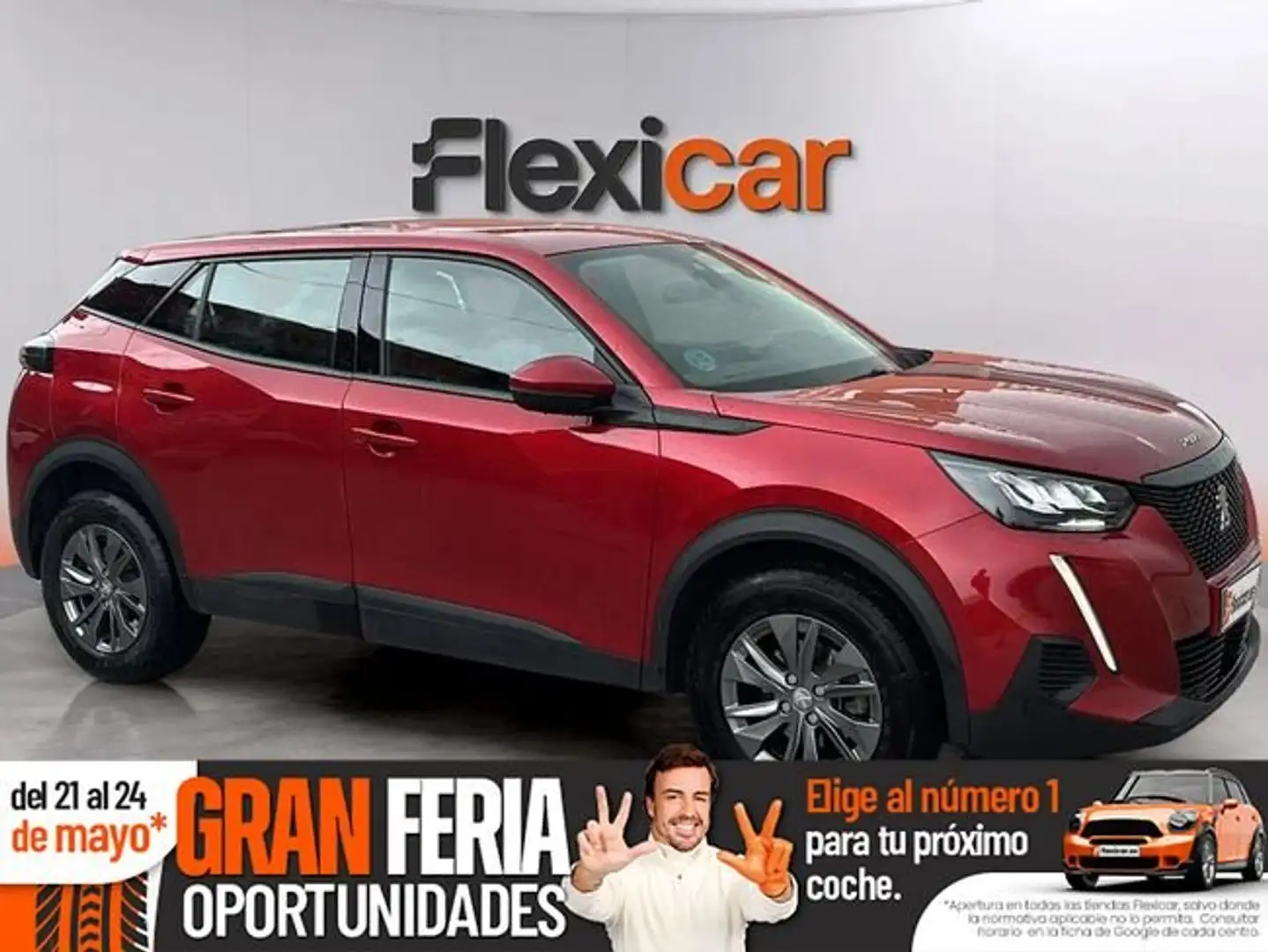 Peugeot 2008 1.2 PureTech S&S Active Pack 100 Rojo - 1
