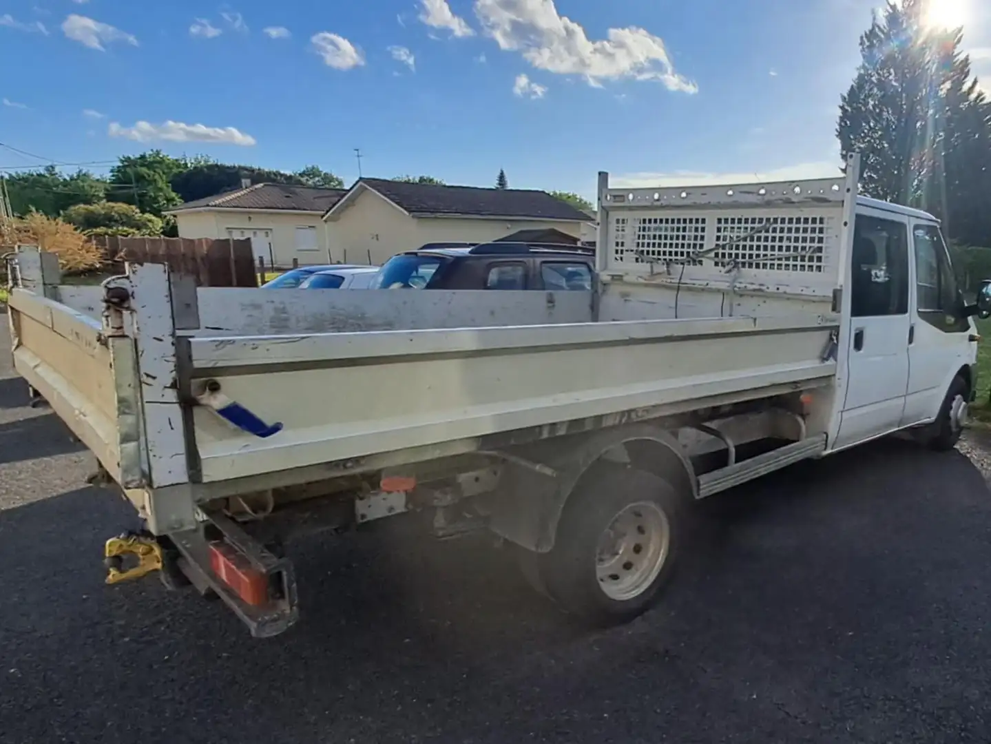 Ford Transit TRANSIT DBLE CAB PROPULSION 350 LJ TDCi 100 Blanc - 2