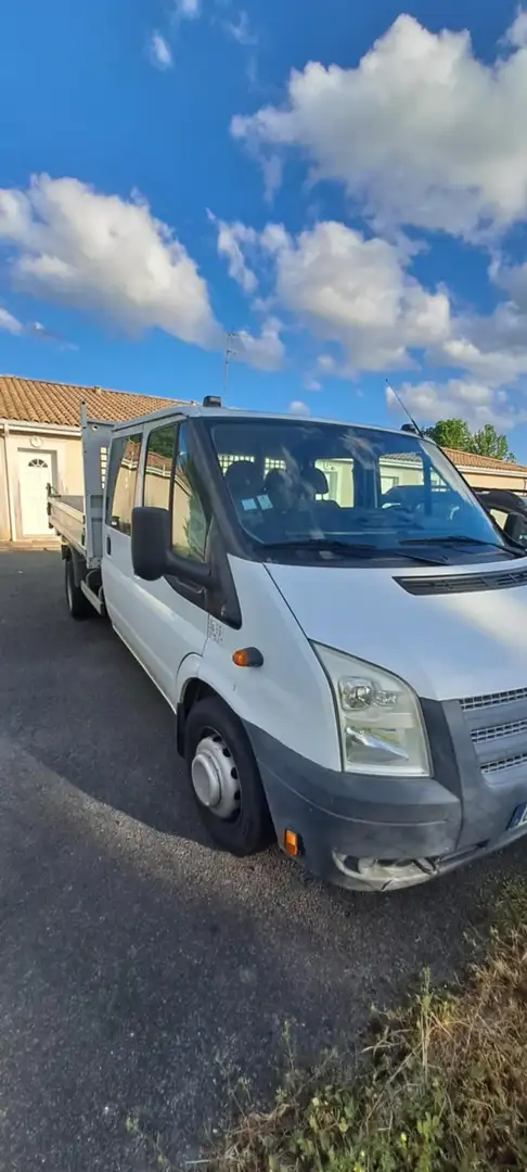 Ford Transit TRANSIT DBLE CAB PROPULSION 350 LJ TDCi 100 Blanc - 1