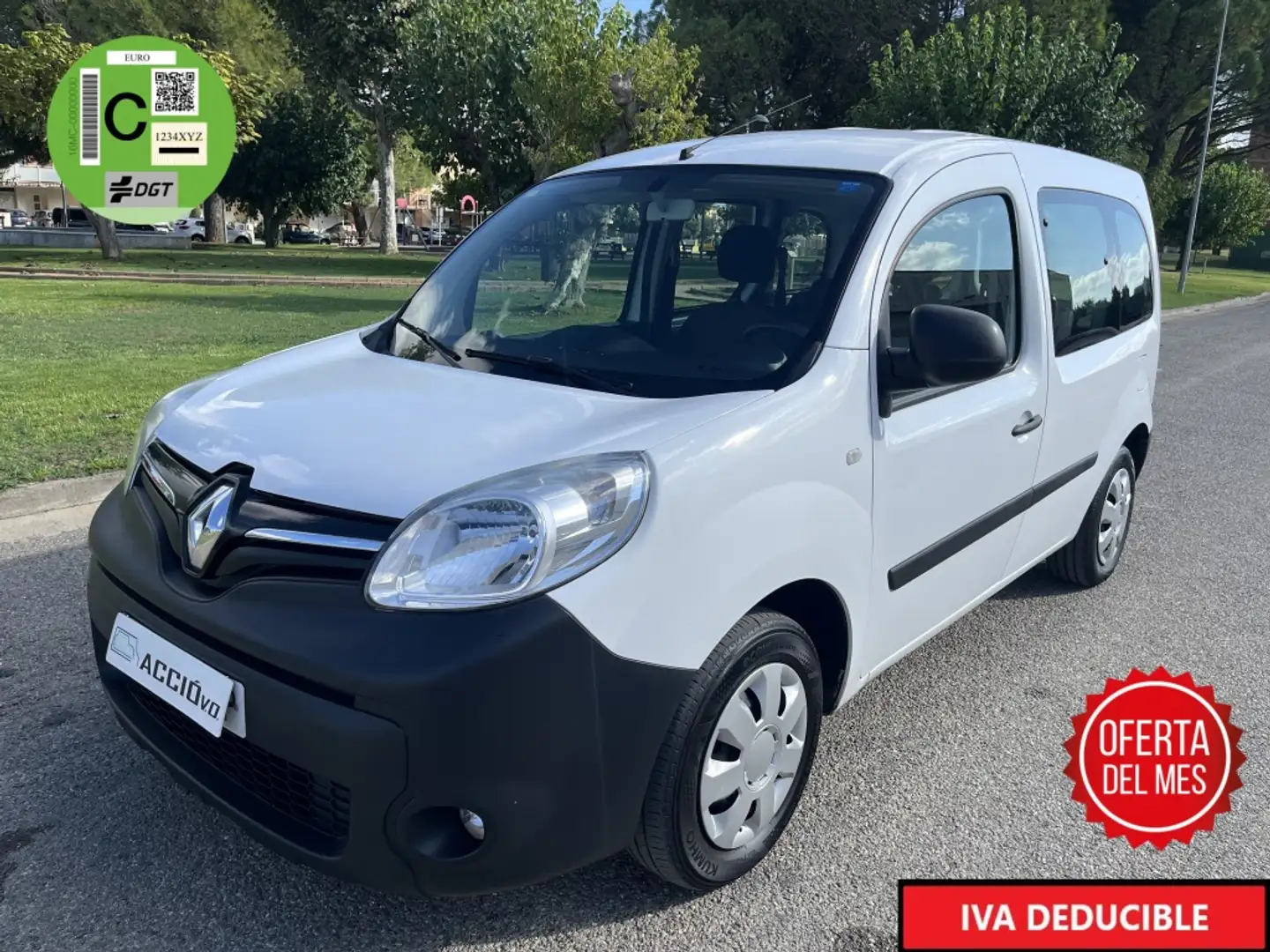 Renault Kangoo Combi 1.5dCi En. Profesional N1 55kW Blanco - 2