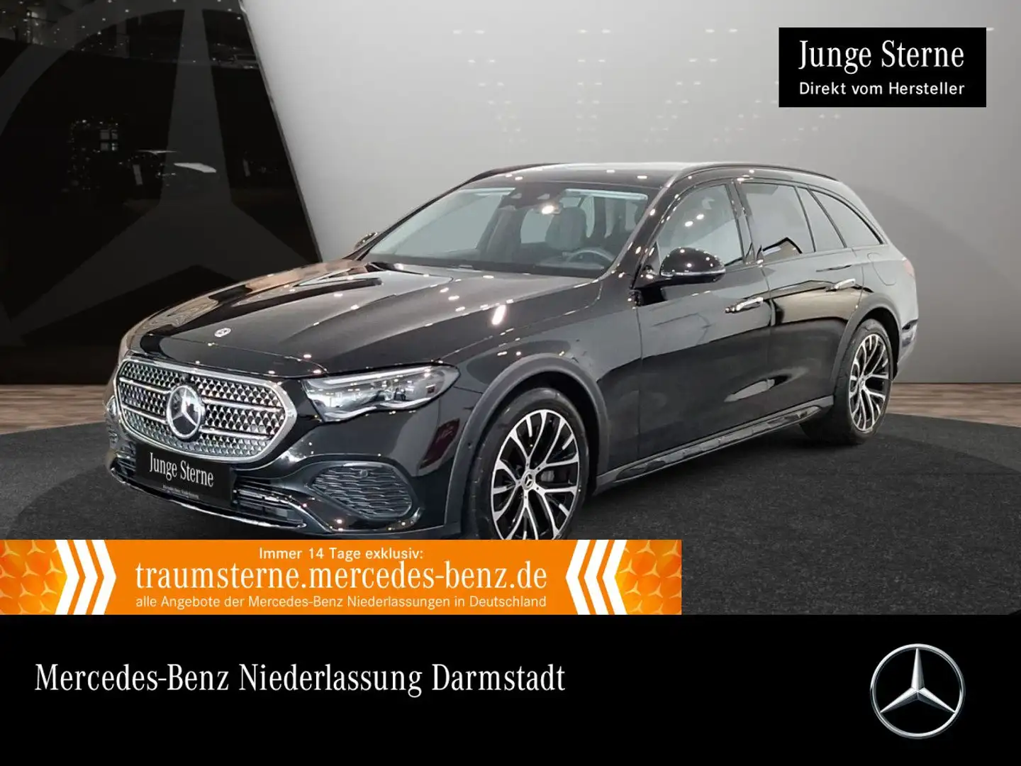 Mercedes-Benz E 300 de T 4M Avantgarde Fahrass 360° Pano Distr. Schwarz - 1