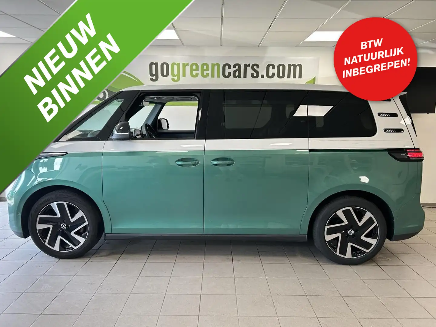 Volkswagen ID. Buzz Pro Advantage 77 kWh|Elektrische deuren|360 Camera Wit - 1