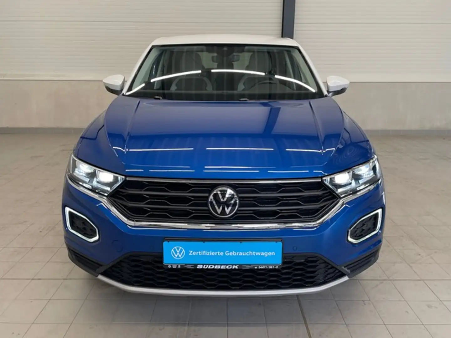 Volkswagen T-Roc 2.0TDI Style LANE+ACC+KAMERA Blau - 2