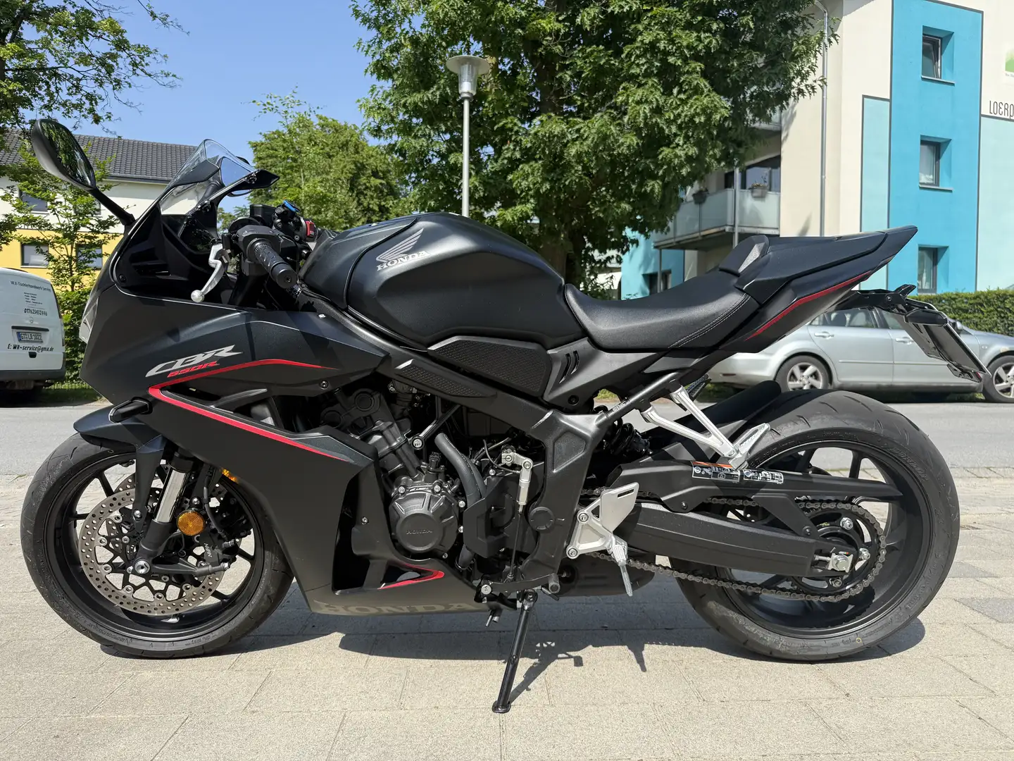 Honda CBR 650 Honda CBR 650 R E-Cluth Gunpowder Black Czarny - 1