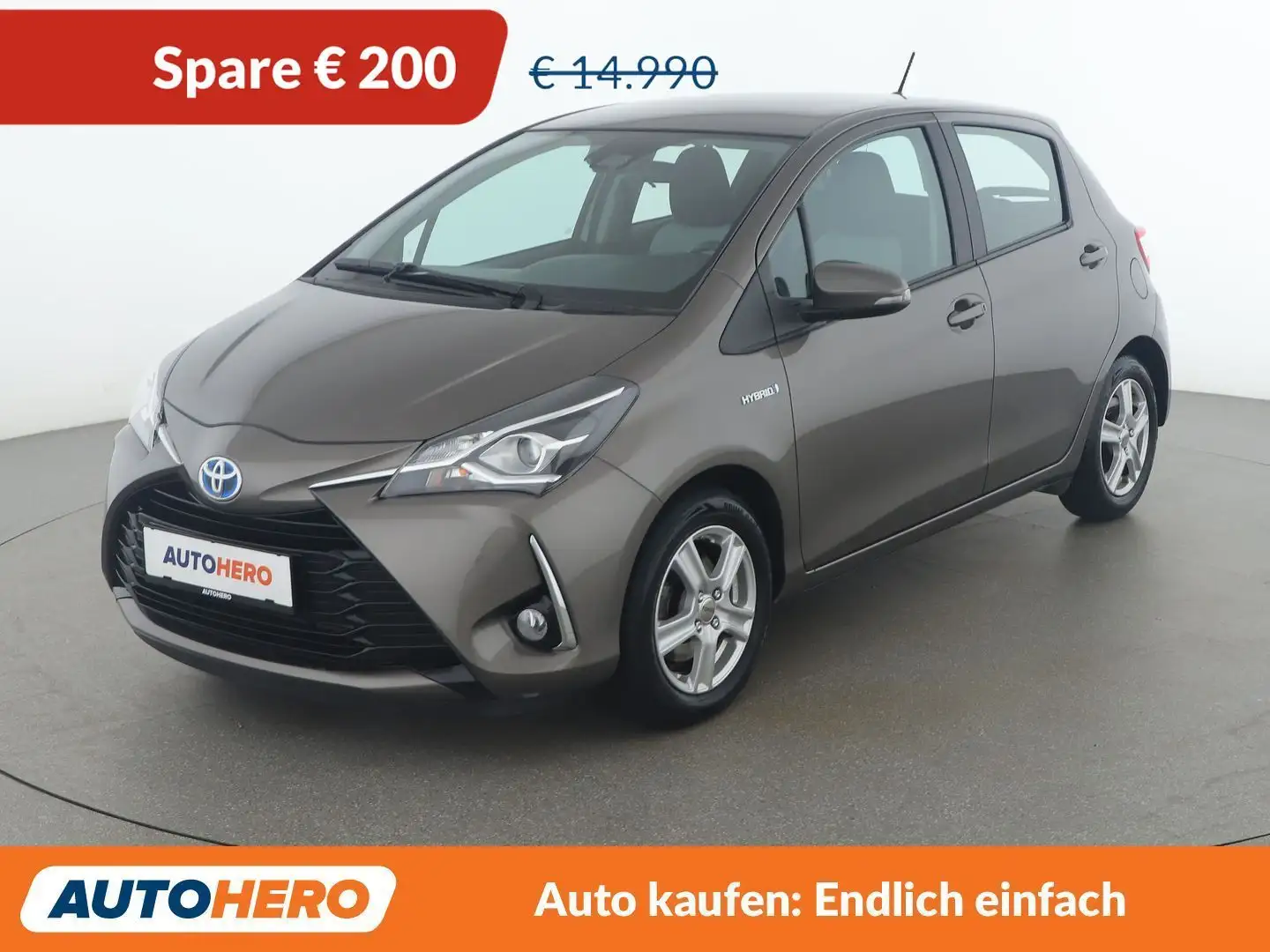 Toyota Yaris 1.5 Hybrid Active Grau - 1