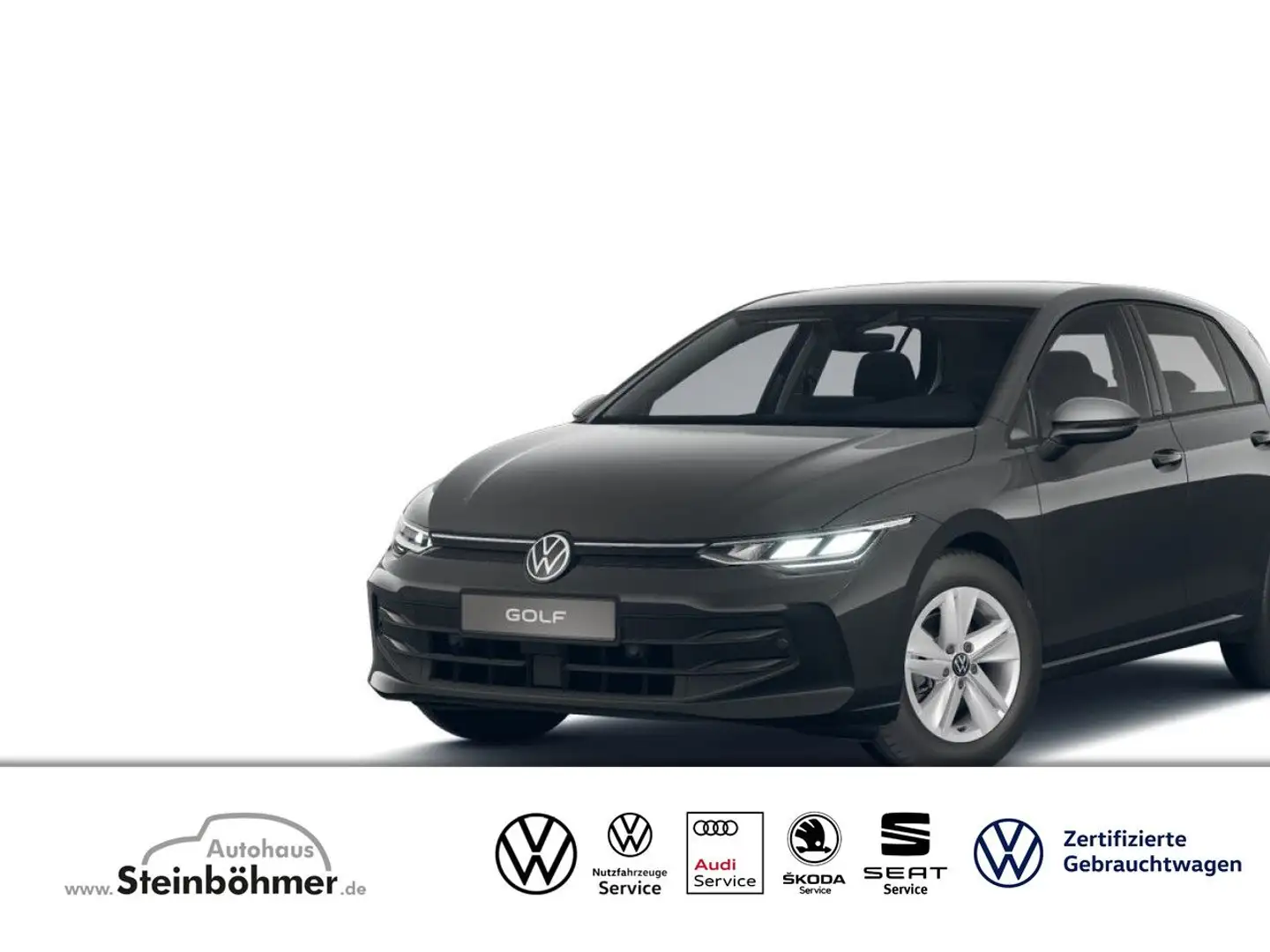 Volkswagen Golf Life 1.5 TSI ACC AppConnect RearView SideAssi Grau - 1