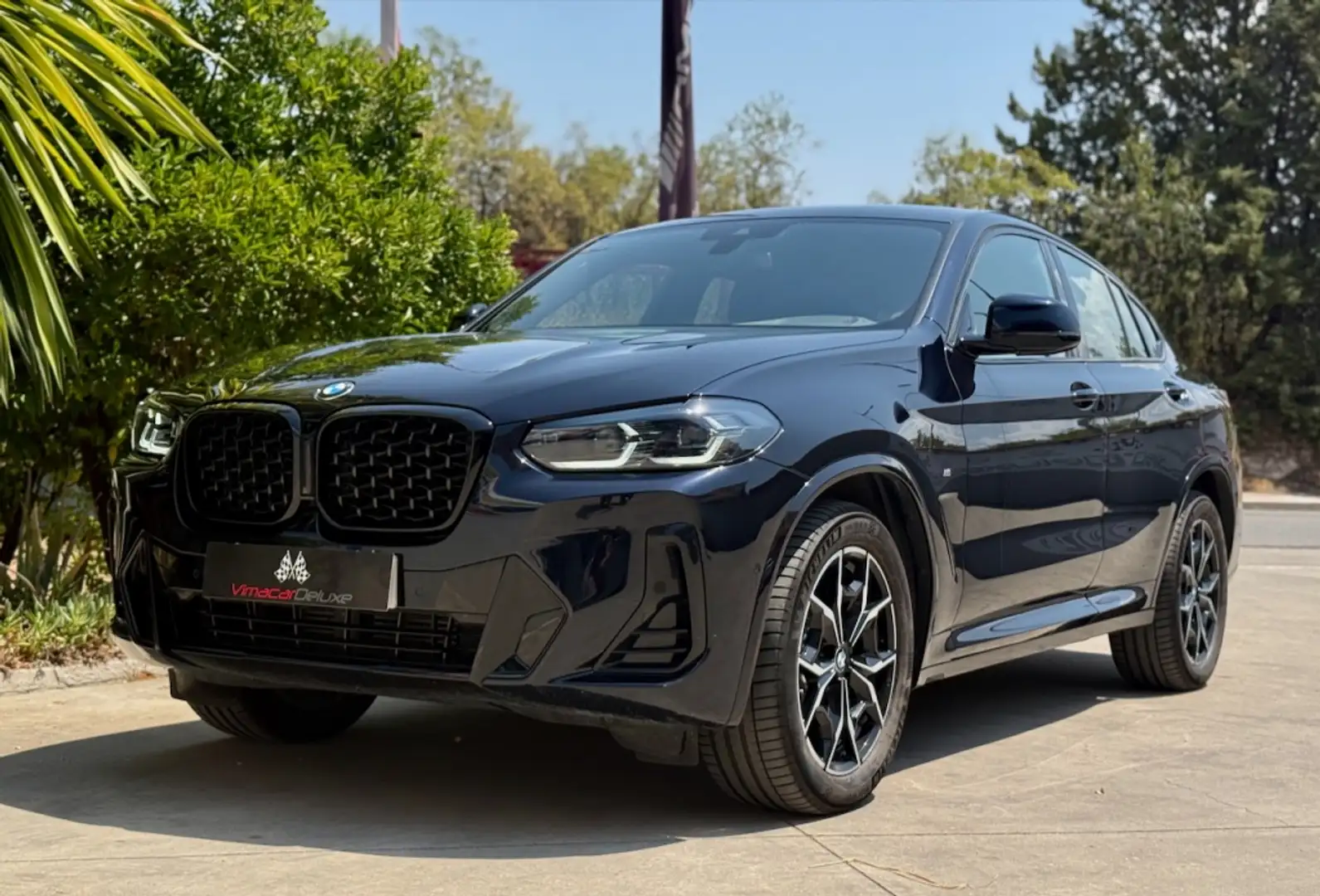 BMW X4 xDrive 20dA xLine M Sport Bleu - 1