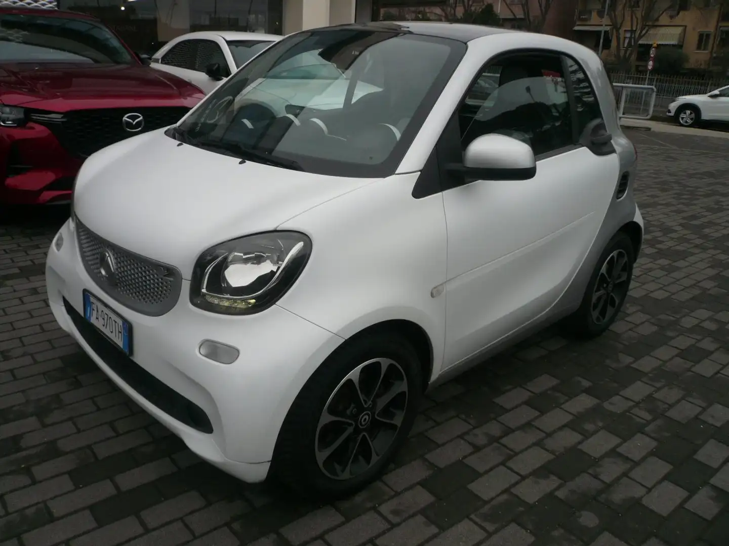 smart forTwo Fortwo 1.0 Passion 71cv Neopatentati Blanc - 1