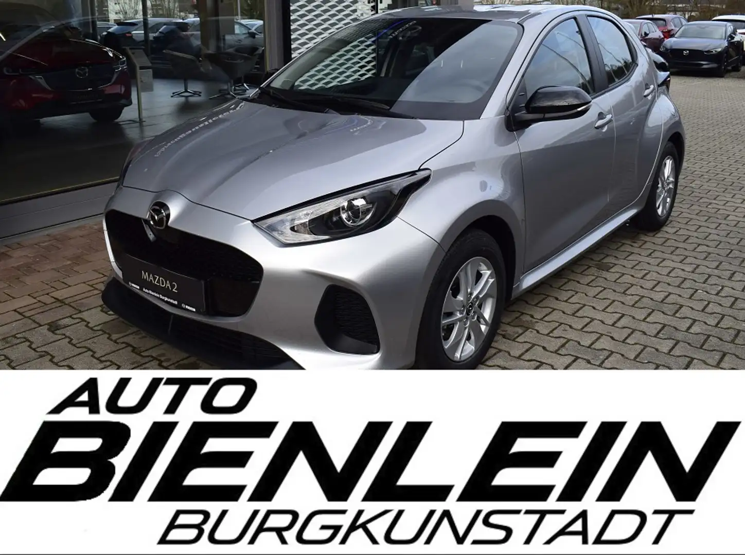 Mazda 2 Hybrid 1.5 116PS e-CVT Center-Line Kamera Sitzheiz Silber - 1