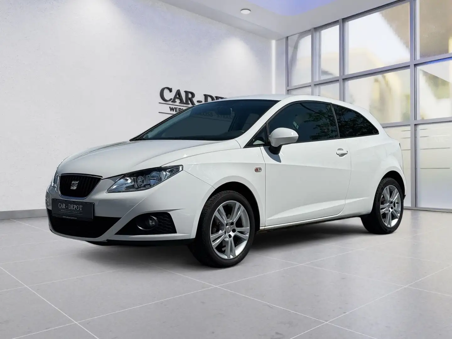 SEAT Ibiza SC Sport*KLIMA*AUX*MULTILENK.*1.HAND*TÜV* Wit - 1