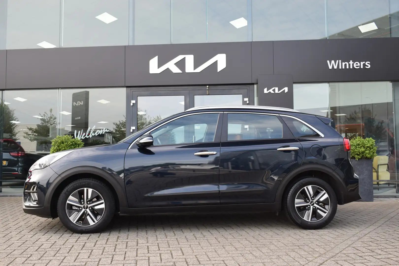 Kia Niro 1.6i-16V Hybrid DynamicLine DCT6/Autom. | Cruise C Blauw - 2