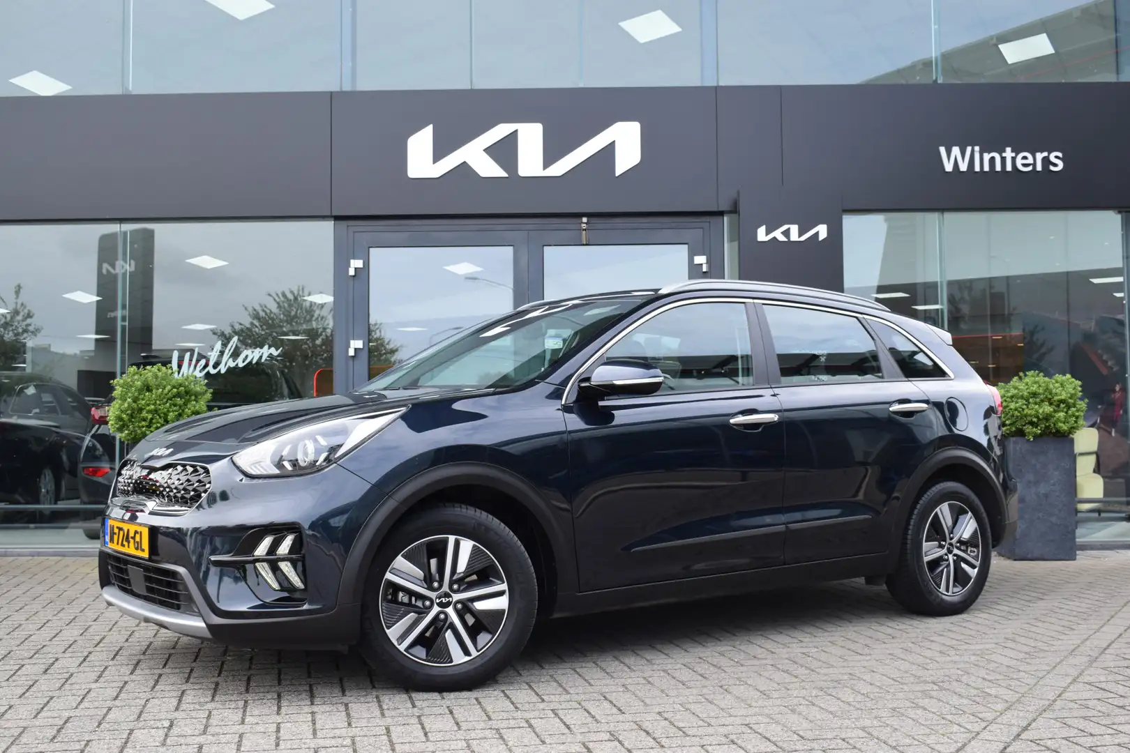 Kia Niro 1.6i-16V Hybrid DynamicLine DCT6/Autom. | Cruise C Blauw - 1
