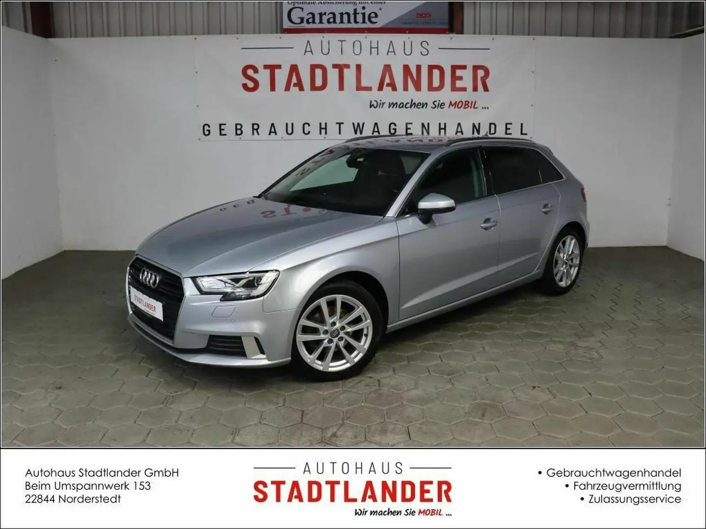 Audi A3 Sportback sport / Virtual / LED / Navi Argent - 2