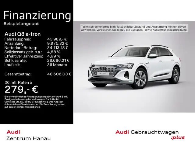 Audi Q8 e-tron 50 QUATTRO ADVANCED *NAVI*LED*KAMERA*