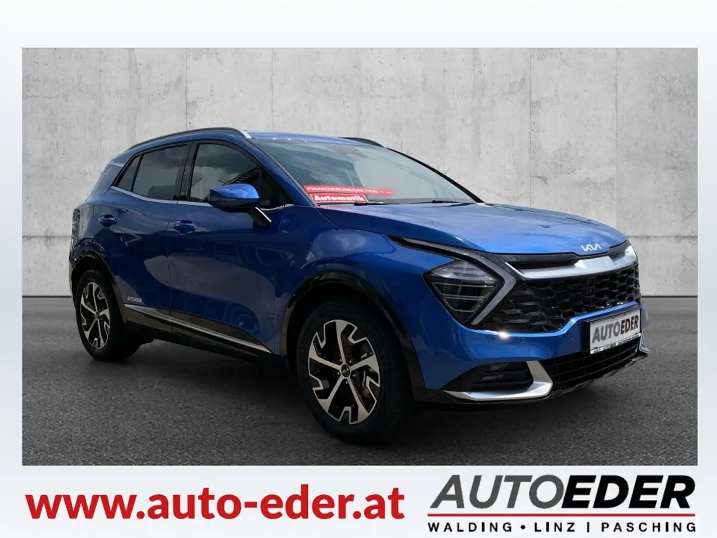 Kia Sportage 1,6 TGDI 48V Gold DCT Blau - 1