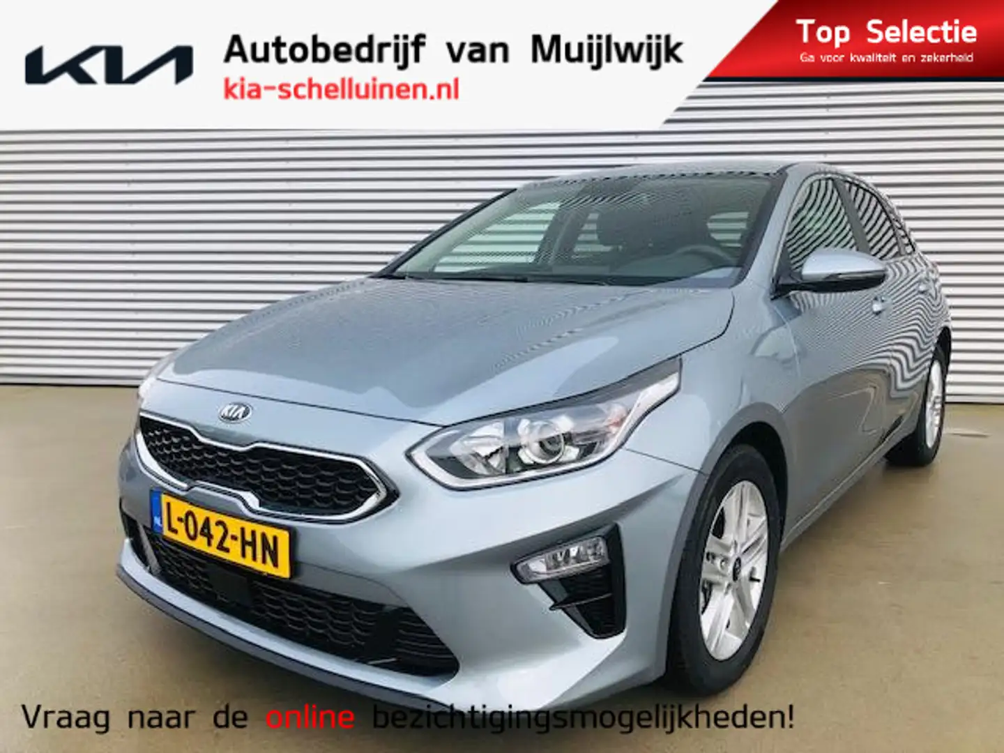 Kia Ceed / cee'd 1.5 T-GDi DynamicPlusLine Automaat 160pk MHEV/Trek Gris - 1