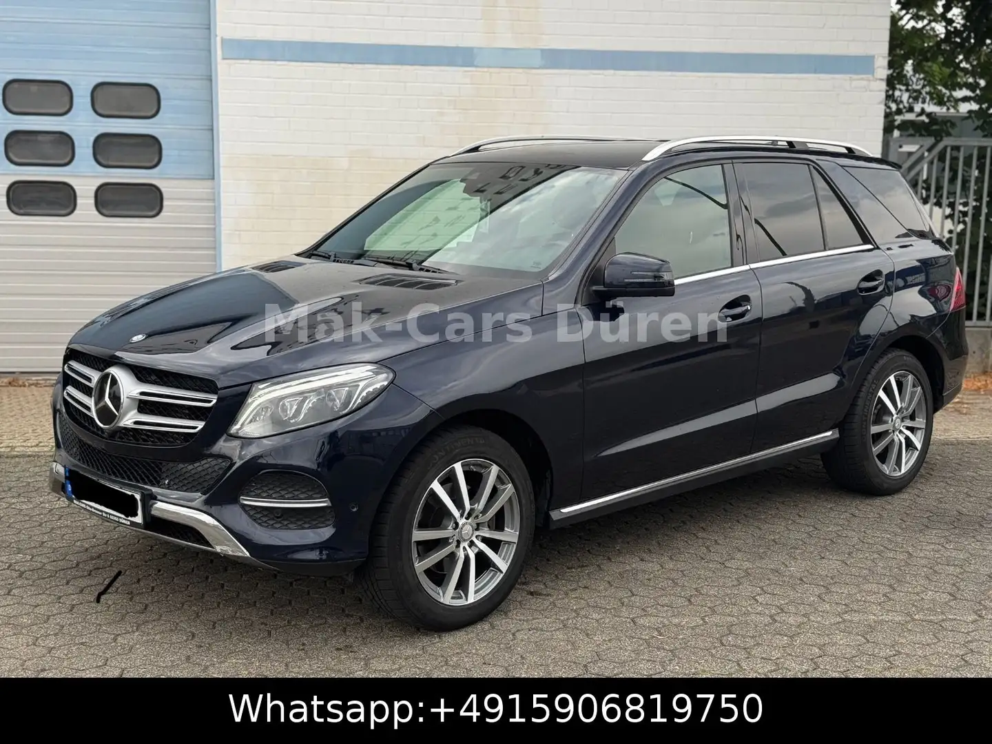 Mercedes-Benz GLE 350 d 4Matic/Navi/Led/360°/Luftfeder/Leder/ Blau - 1