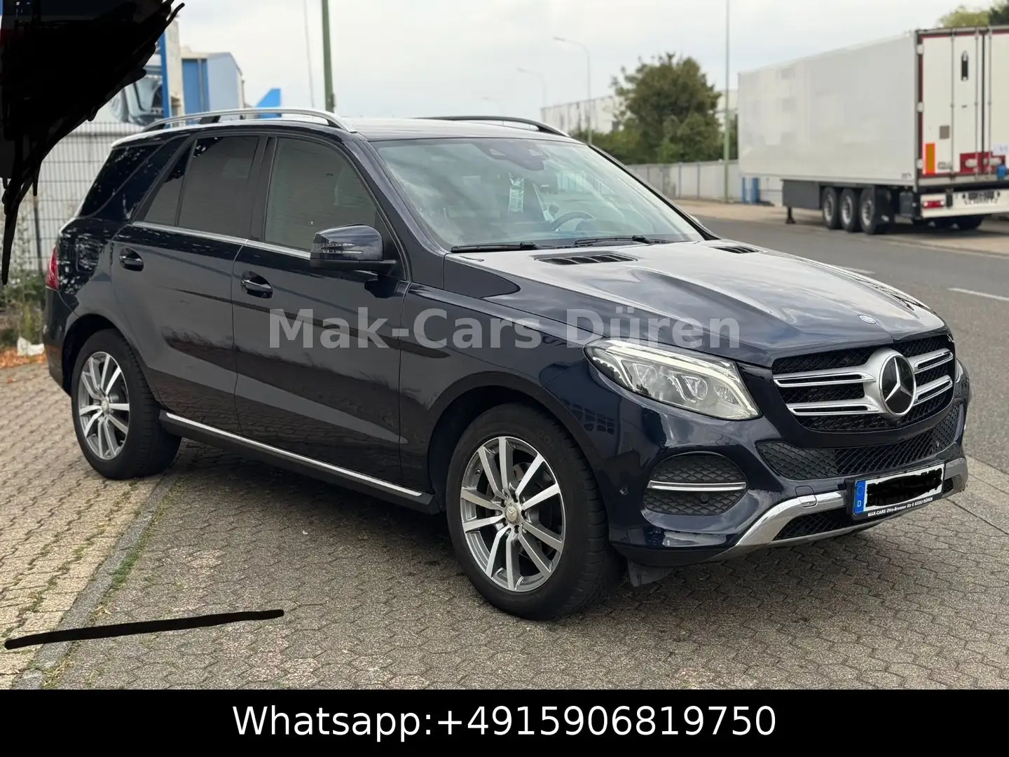 Mercedes-Benz GLE 350 d 4Matic/Navi/Led/360°/Luftfeder/Leder/ Blau - 2