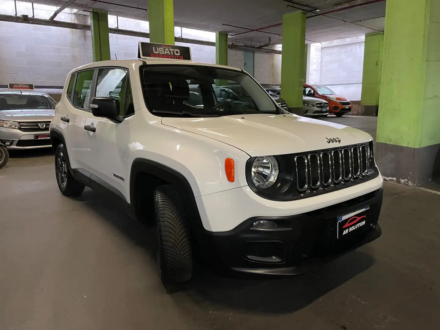 Jeep Renegade Renegade 1.6 Sport Neopatentati Euro 6 Bianco - 2