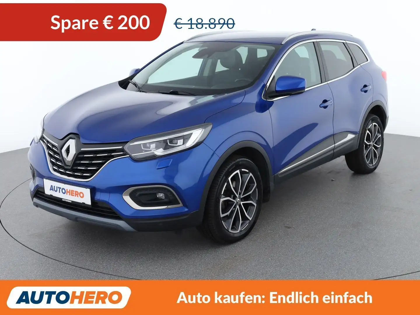Renault Kadjar 1.7 BLUE dCi Intens 4x4 Bleu - 1