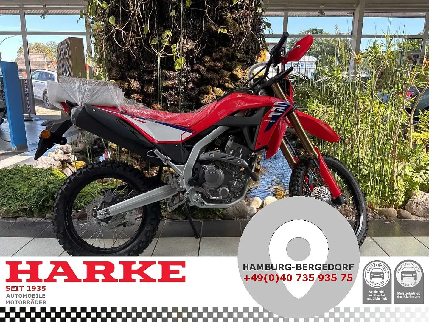Honda CRF 300 L 2025 6 Jahre Garantie Kırmızı - 1