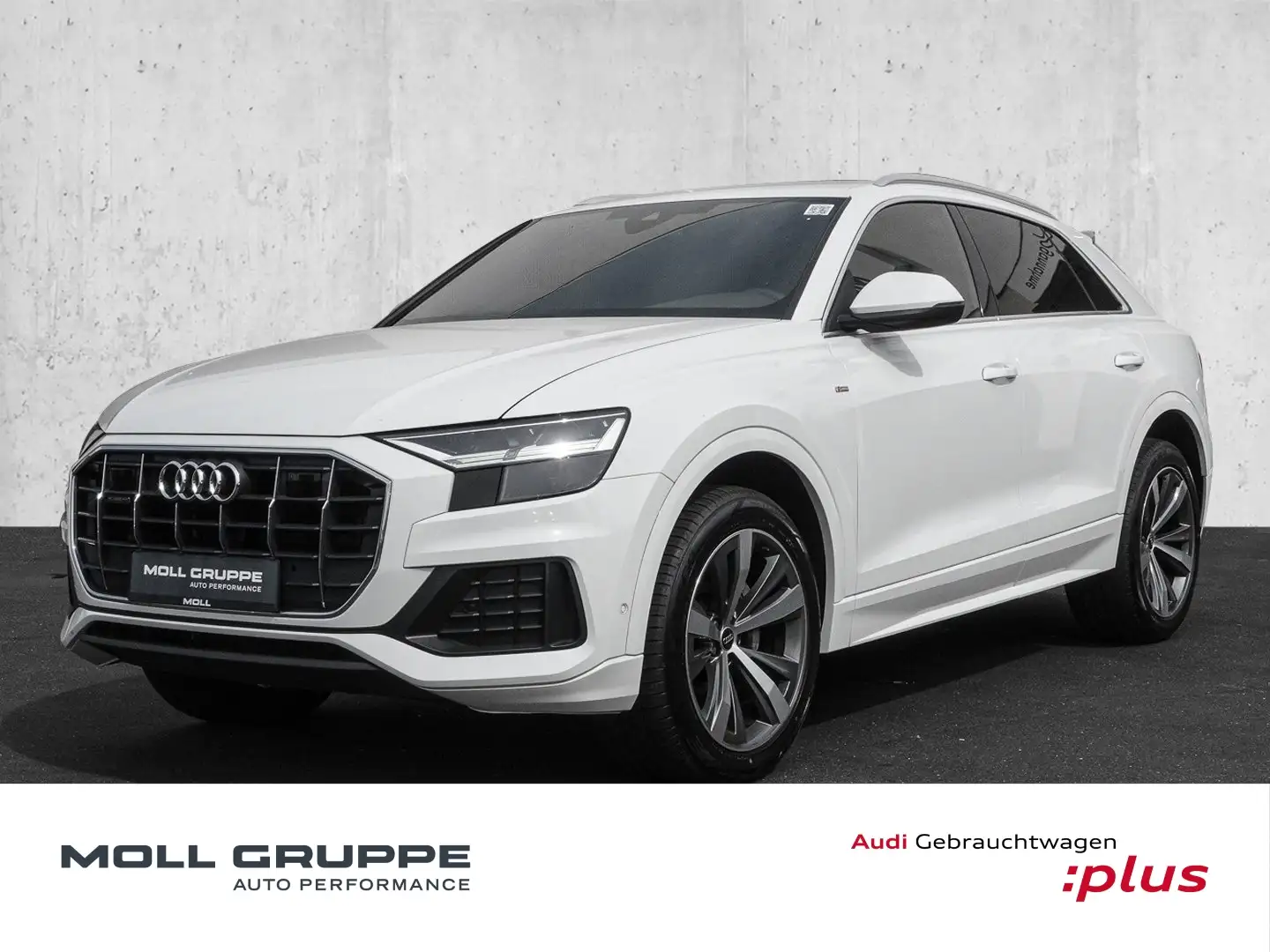 Audi Q8 45 TDI quattro 170(231) tiptronic AHK Virtuell LE Белый - 1