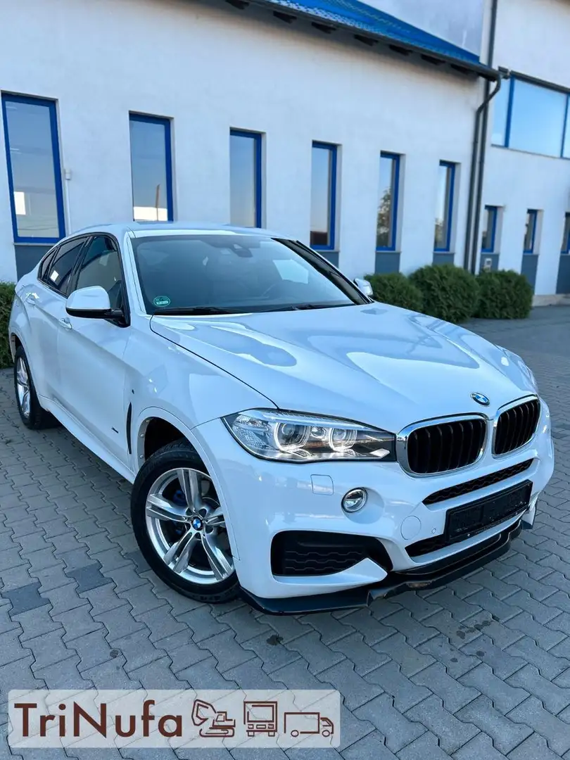 BMW X6 3.0d | M-Paket | HUD | White - 1