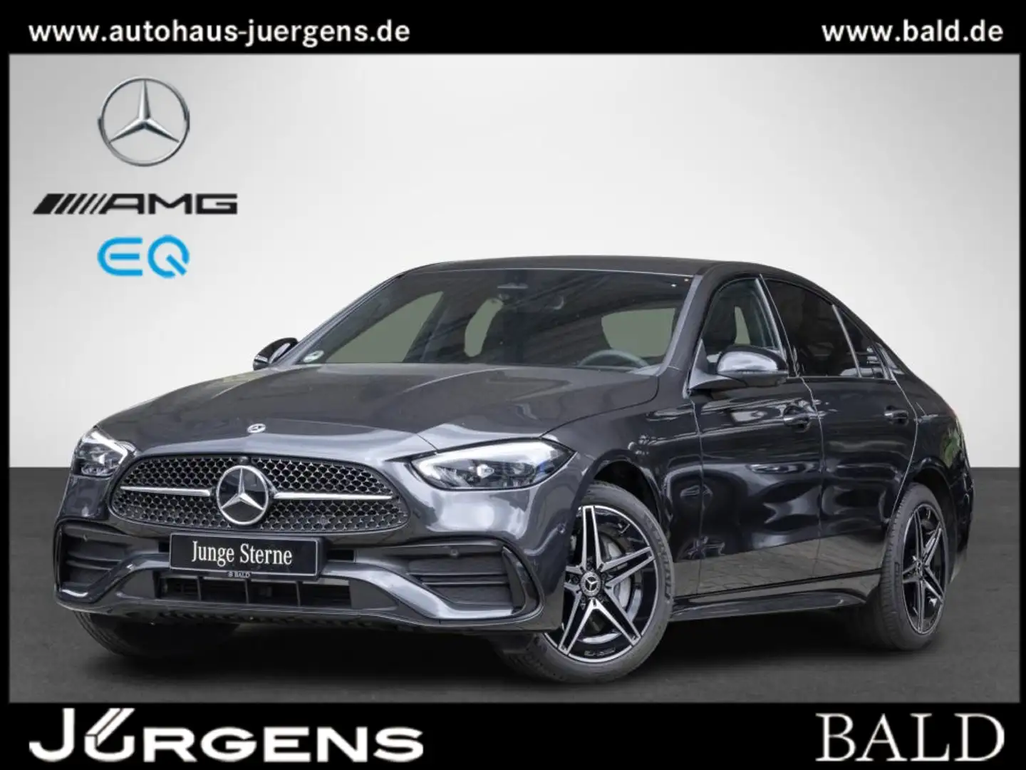 Mercedes-Benz C 300 e AMG/Wide/Digital/360/HUD/Memo/Night/18" Šedá - 1