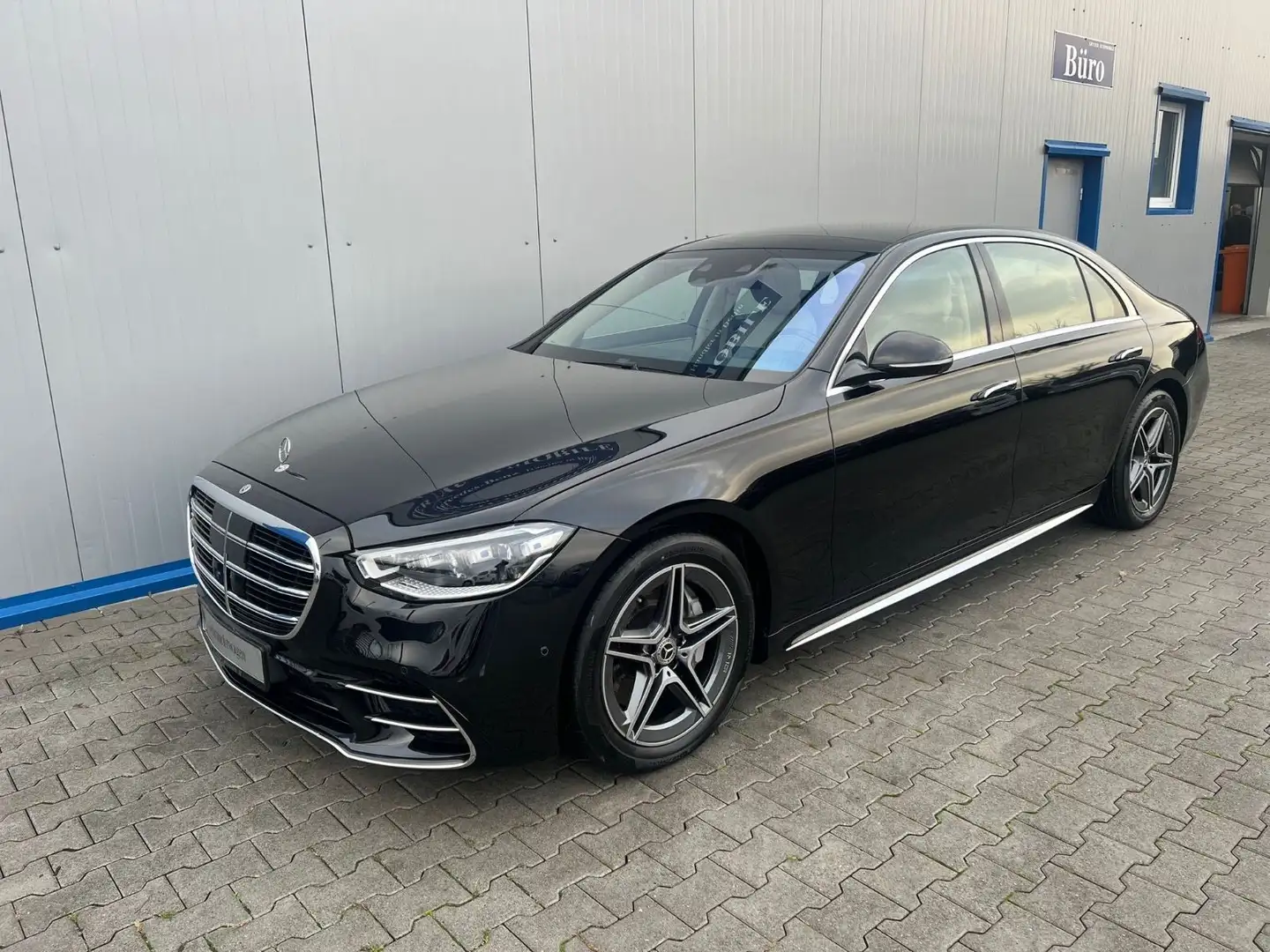 Mercedes-Benz S 450 S450 LANG 4M 48V AMG-LINE PANO HINTERACHSLENKUNG Noir - 1